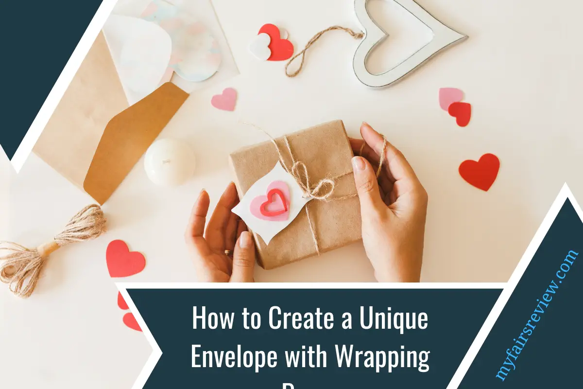 How to Create a Unique Envelope with Wrapping Paper