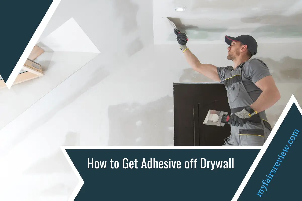 How to Get Adhesive off Drywall