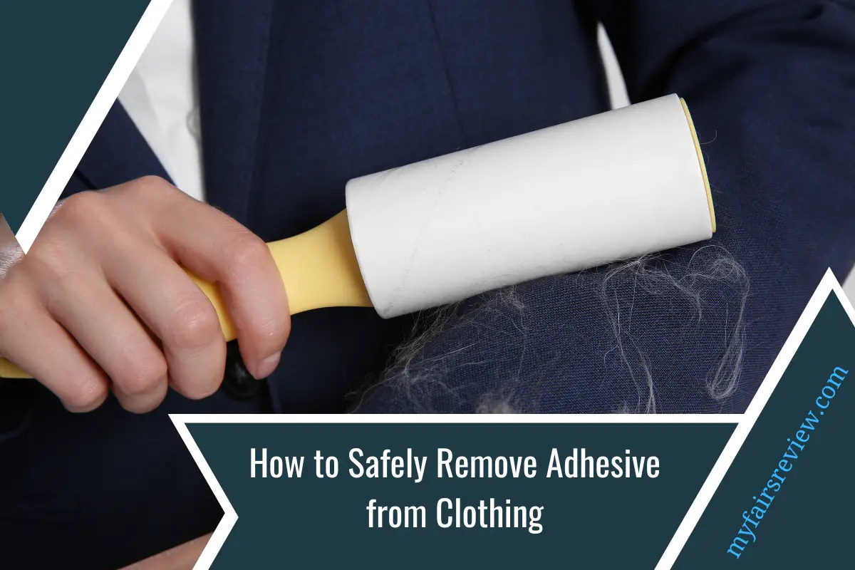 How to Safely Remove Adhesive from Clothing